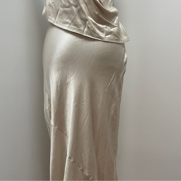 NEW! Dissh- Aisle Pearl Backless Midi Dress Size 8 Sleeveless Turtleneck - Picture 8 of 14